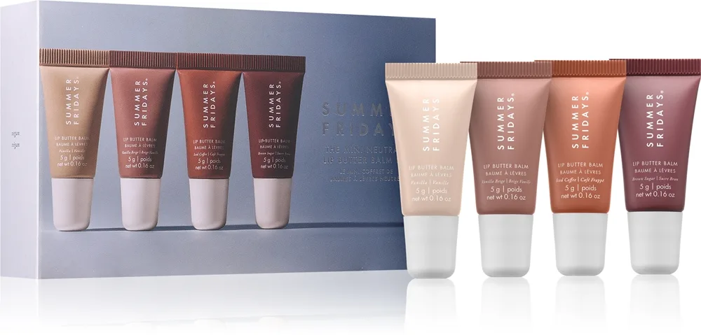 Summer Fridays The Mini Lip Butter Balm Set Fuktgivande läppbalsam
