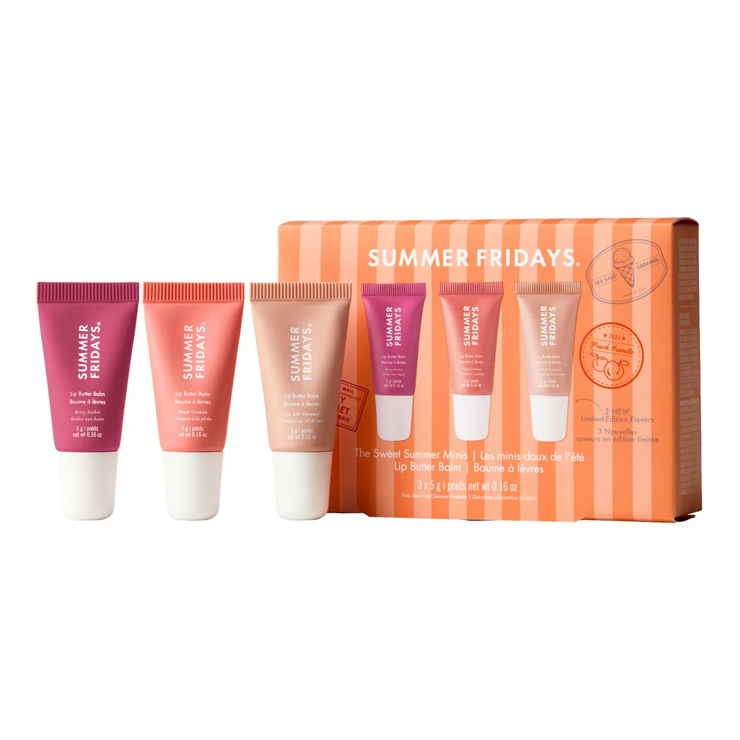 The Sweet Summer Minis - Lip Butter Balm läppset i begränsad utgåva