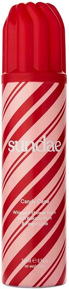 Sundae Body Candy Cane Whipped Shower Foam - Red - 265 ML