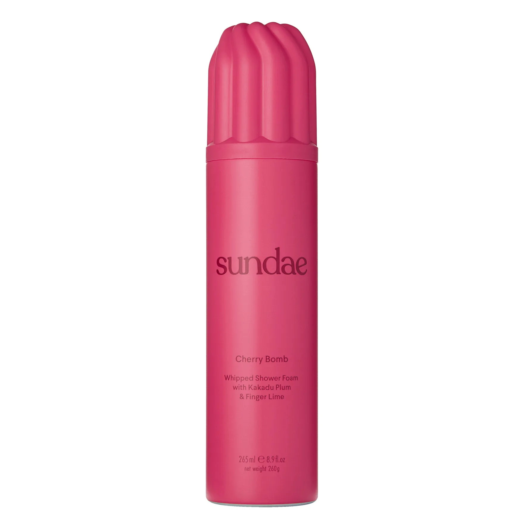 Sundae Body Cherry Bomb - Whipped Shower Foam - Pink - 265 ML