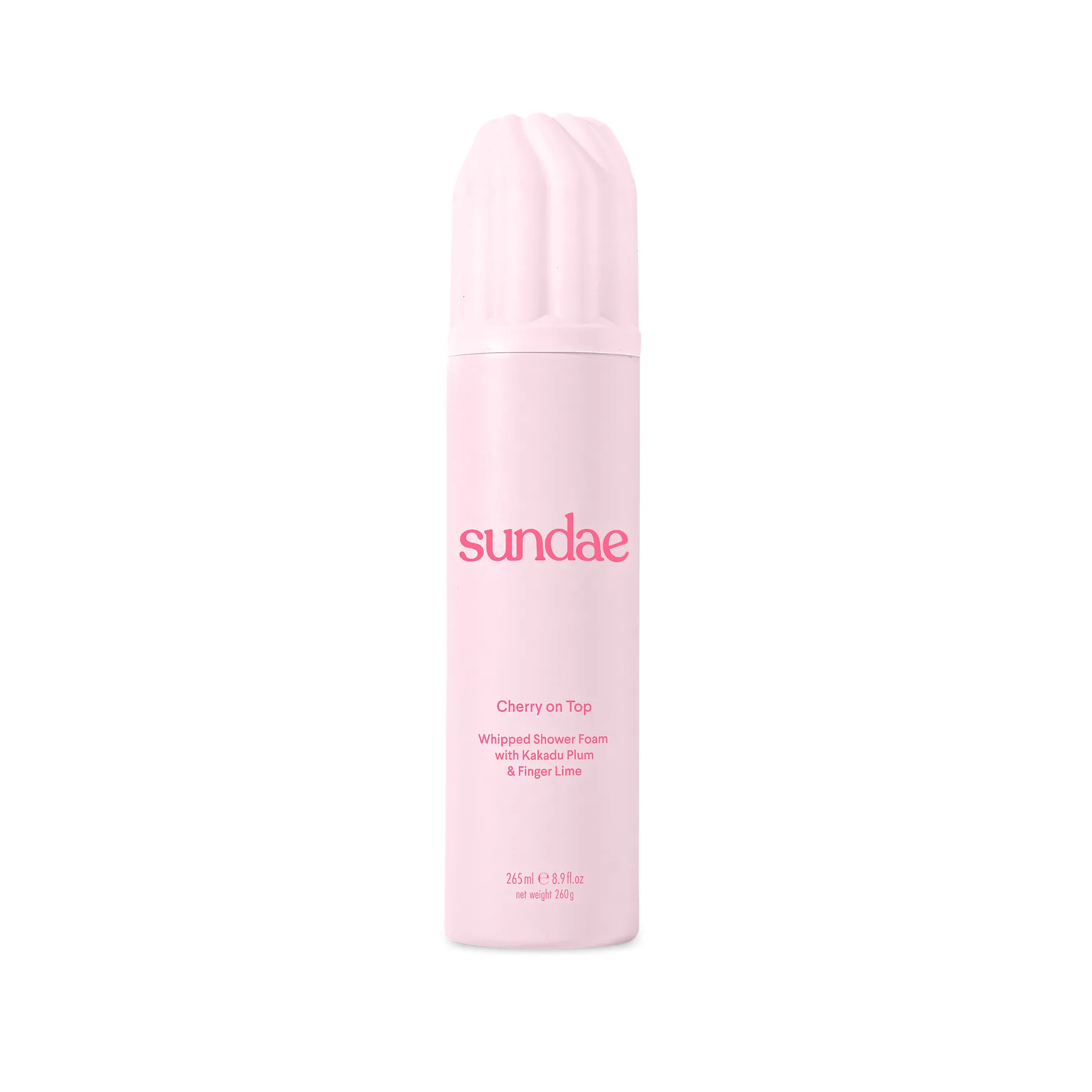 Sundae Body Cherry On Top Whipped Shower Foam - Pink - 265 ML