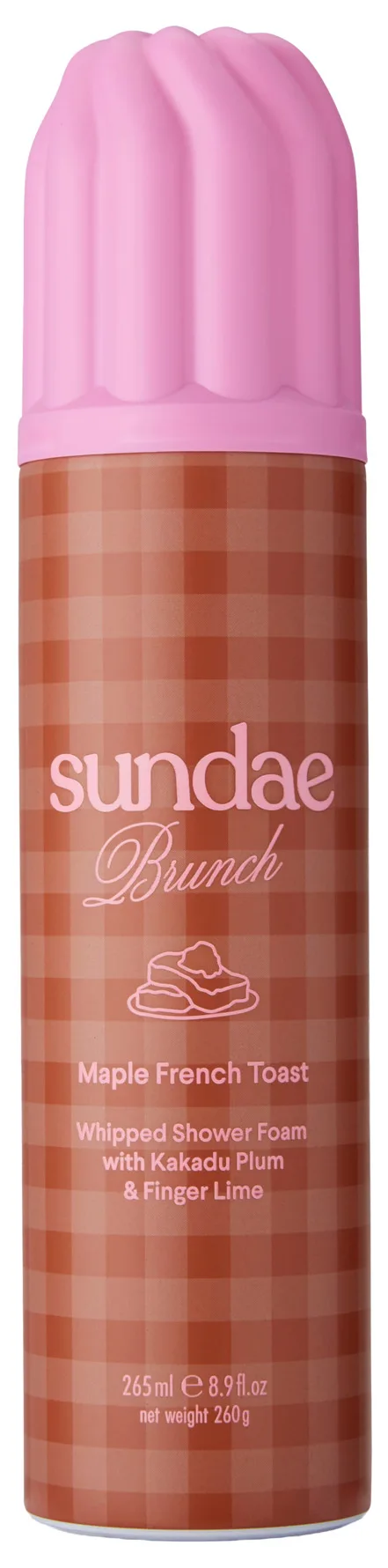 Sundae Maple French Toast Whipped Shower Foam 260 ml