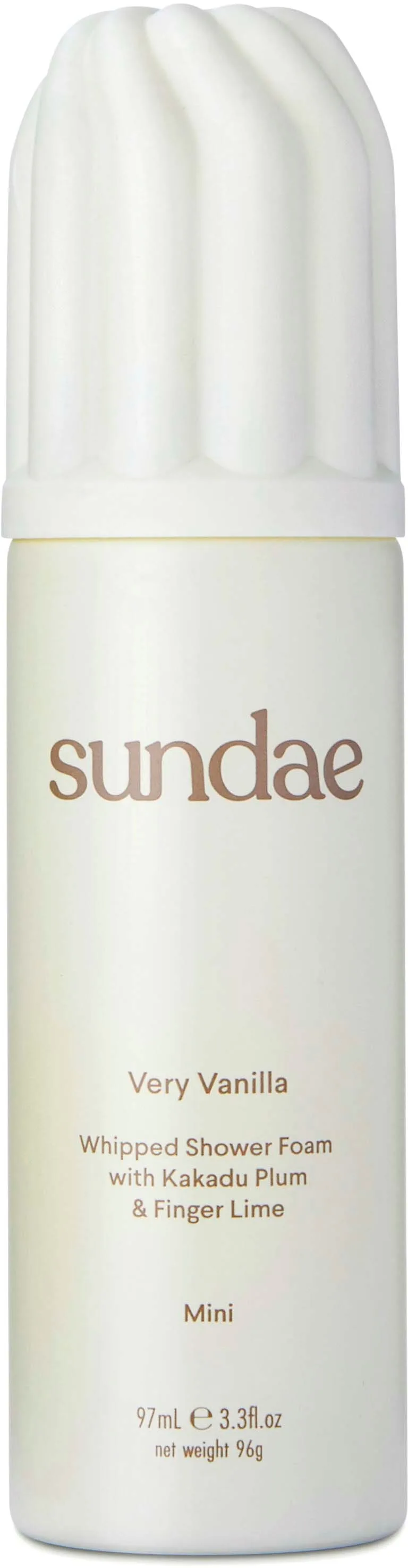 Sundae Body Mini - Very Vanilla - Whipped Shower Foam - Cream - 97 ML