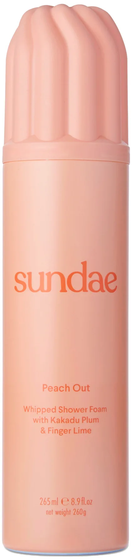 Sundae Body Peach Out - Whipped Shower Foam - Nude - 265 ML