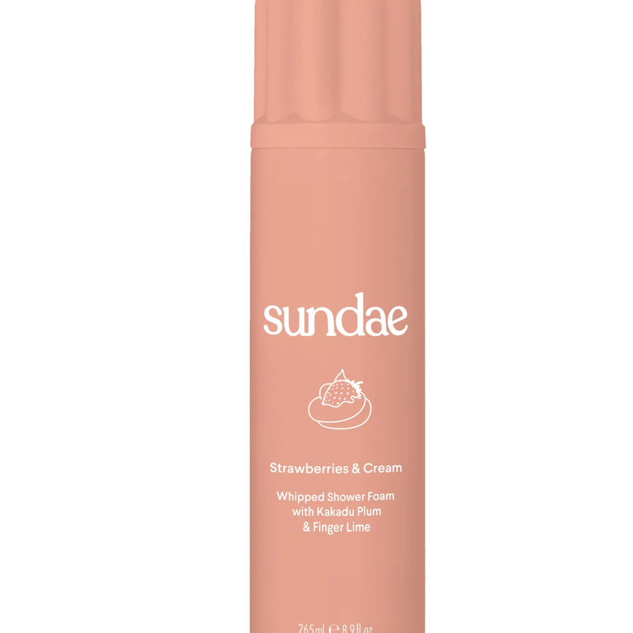 Sundae Strawberries & Cream Foaming Body Wash 265ml