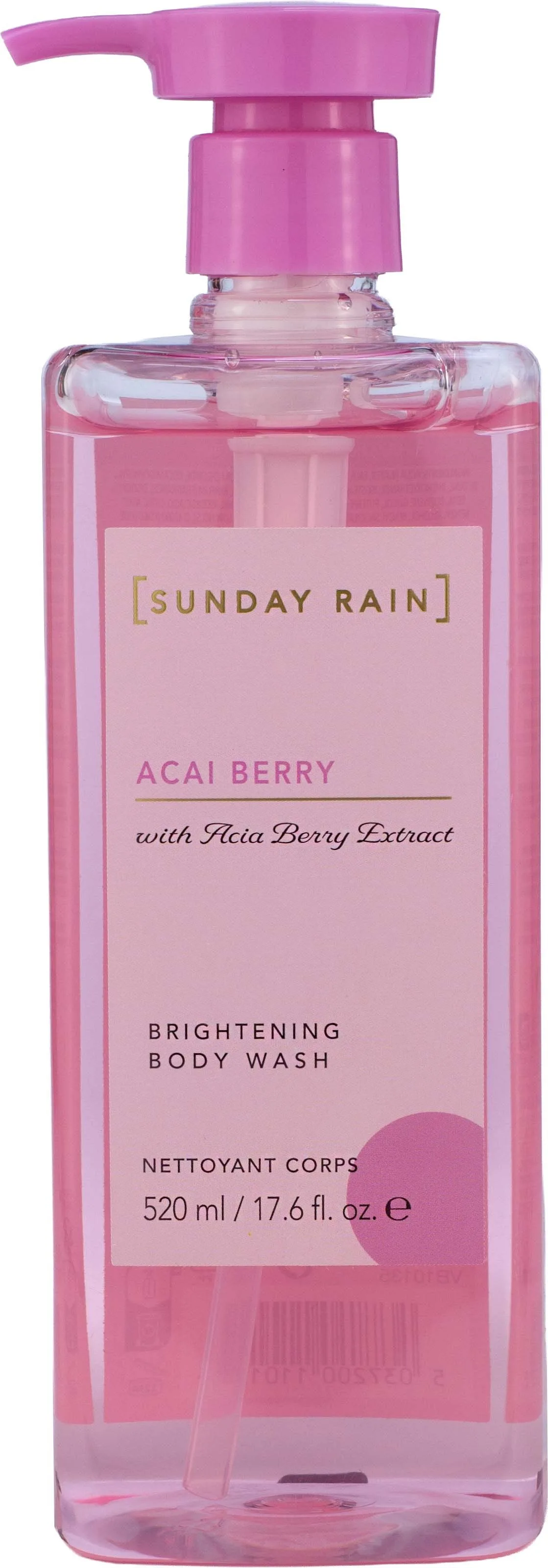 Sunday Rain Acai Berry Body Wash 440ml