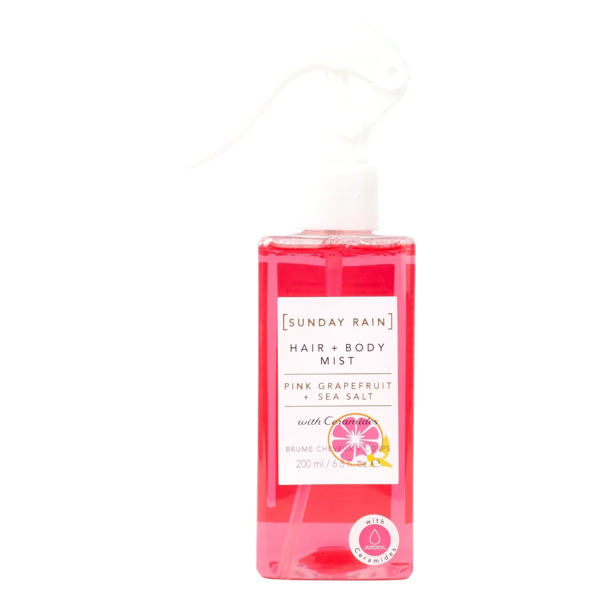 Sunday Rain Pink Grapefruit & Sea Salt Hair & Body Mist 200 ml
