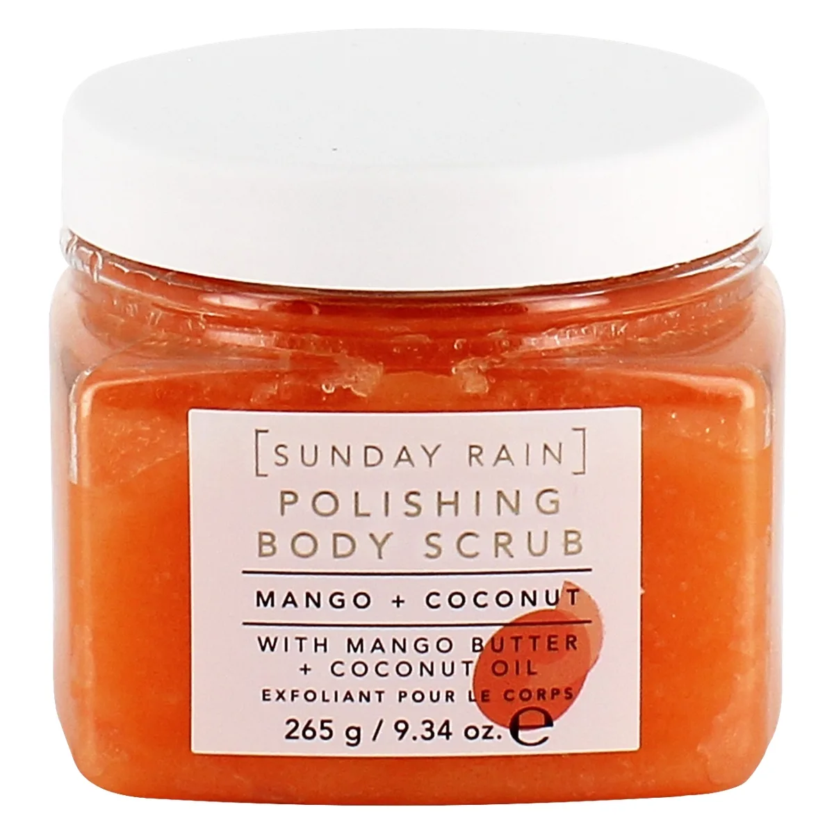 Sunday Rain Creamy Body Scrub Mango & Coconut 265 g