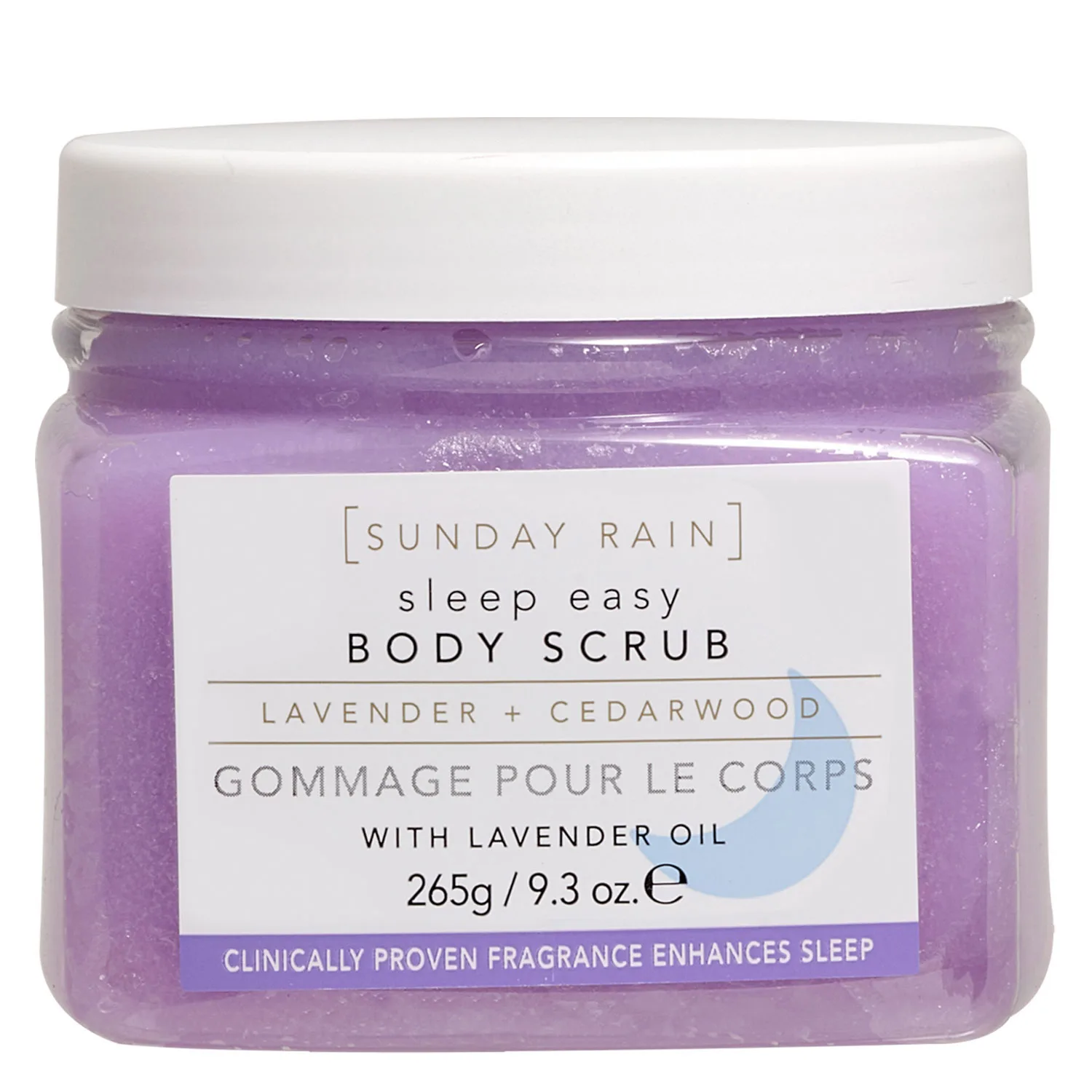 Sunday rain Sleep Easy Body Scrub Lavender And Cedarwood 265g