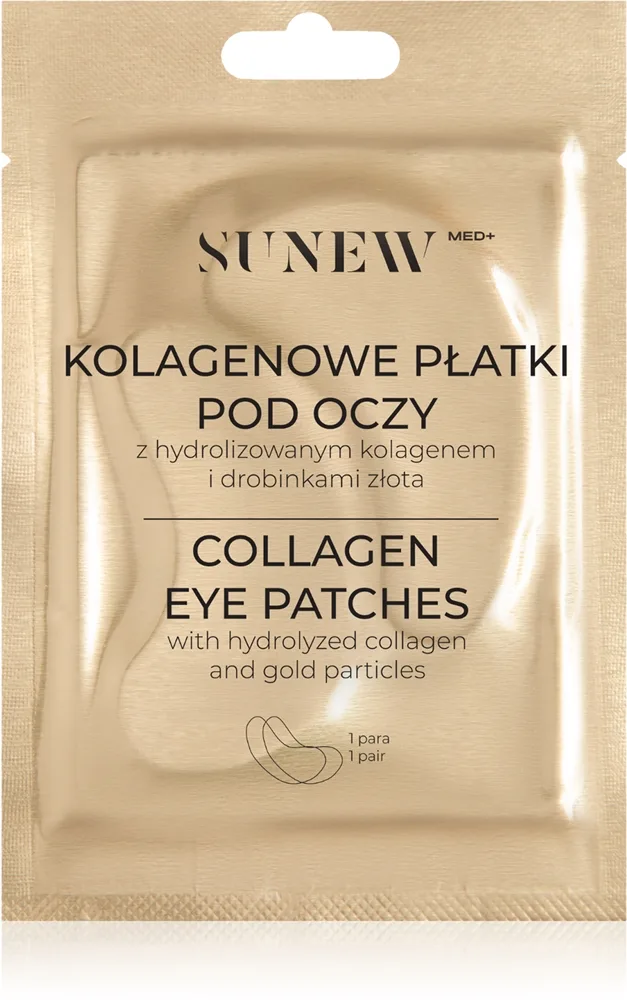 SUNEWMED+ Brightening Collagen Eye Patches Gel-pads för ögon mot åldrande Med kollagen 2 st.