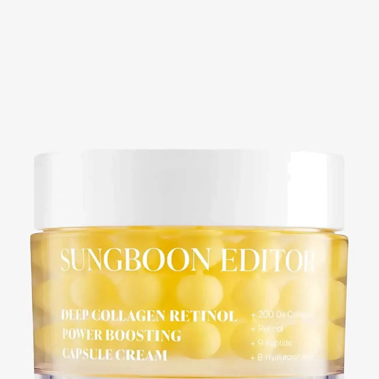 Sungboon Editor Deep Collagen Retinol Power Boosting Capsule Cream - Nude - 50 ML