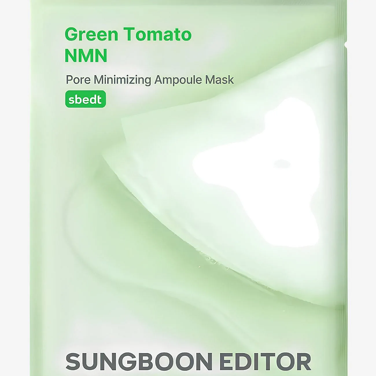 Sungboon Editor Green Tomato Nmn Pore Minimizing Ampoule Mask - Nude - 1 EA