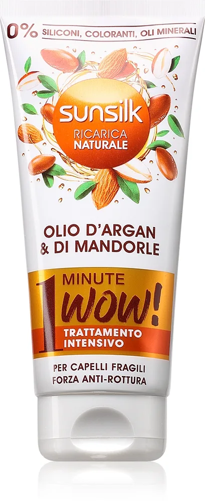 Sunsilk Argan & Almond Oil Återfuktande mask Med arganolja 180 ml