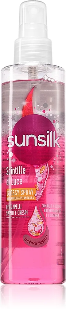 Sunsilk Sparks Of Light Fuktgivande hårmist för glansigt och mjukt hår 200 ml