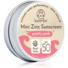 Suntribe Mini Zinc Sunscreen Skyddande ansikts- och kroppskräm med mineraler SPF 50 Pretty Pink 15 g