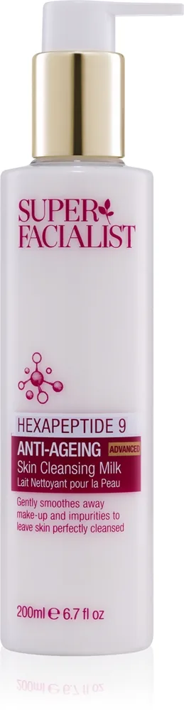 Super Facialist Hexapeptide 9 Anti-Ageing Fuktgivande rengöringslotion för mogen hud 200 ml