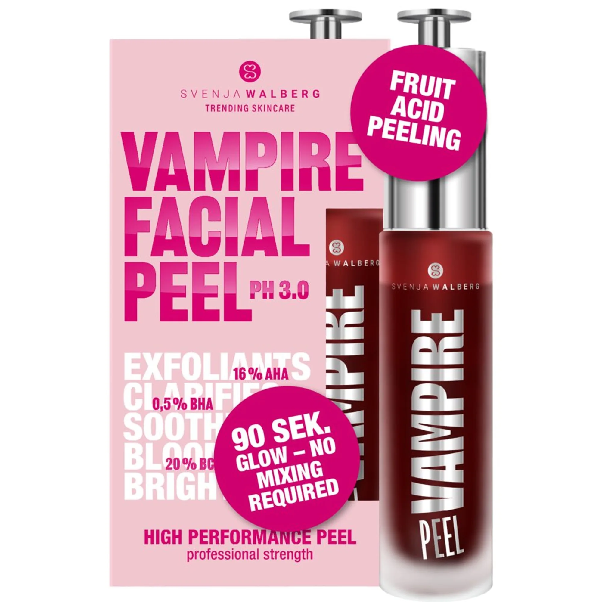 Svenja Walberg VAMPIRE PEEL® Fruchtsäurepeeling Kasvokuorinta