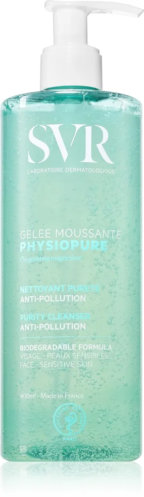 SVR Physiopure Gelee Moussante Rengöringsgel för alla hudtyper 200 ml