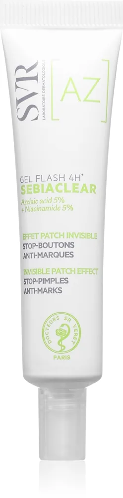 SVR Sebiaclear Gel Flash 4H täsmähoito aknelle 15 ml