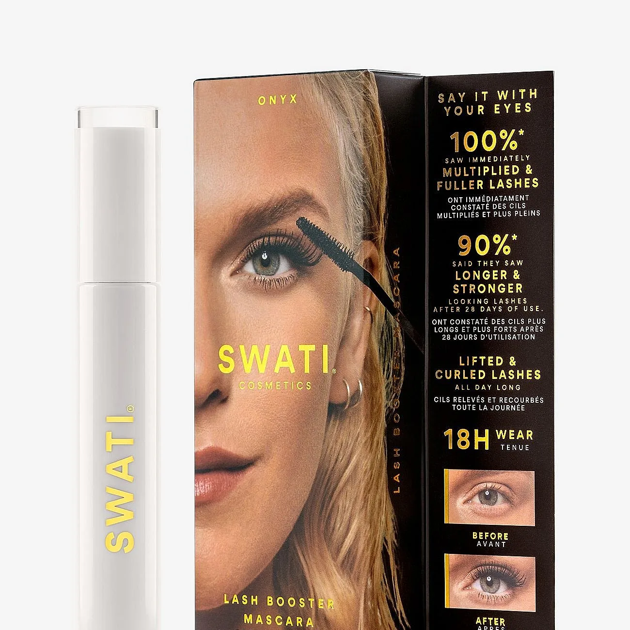 SWATI Cosmetics Lash Booster Mascara Black