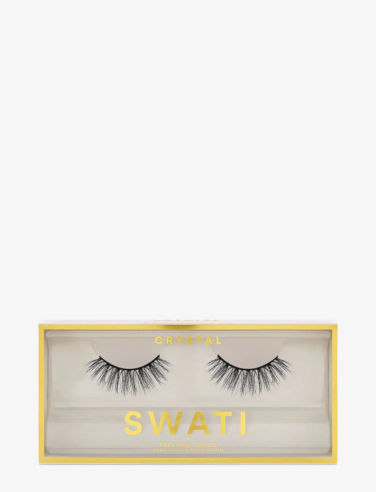 SWATI Cosmetics Tanzanite – Faux Mink Lashes - Nude - 2 PCS