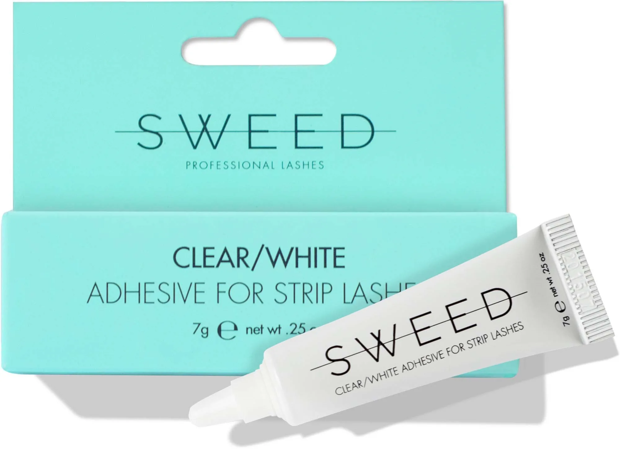 Sweed Lashes Clear/White Adhesive For Strip Lashes 