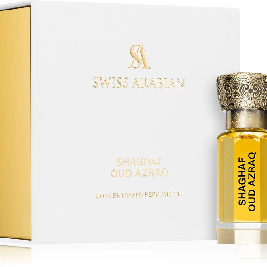 Swiss Arabian Shaghaf Oud Azraq perfumed oil Unisex 12 ml
