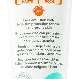 Synchroline Aknicare Sun Skyddande kräm För fet aknebenägen hud SPF 30 50 ml