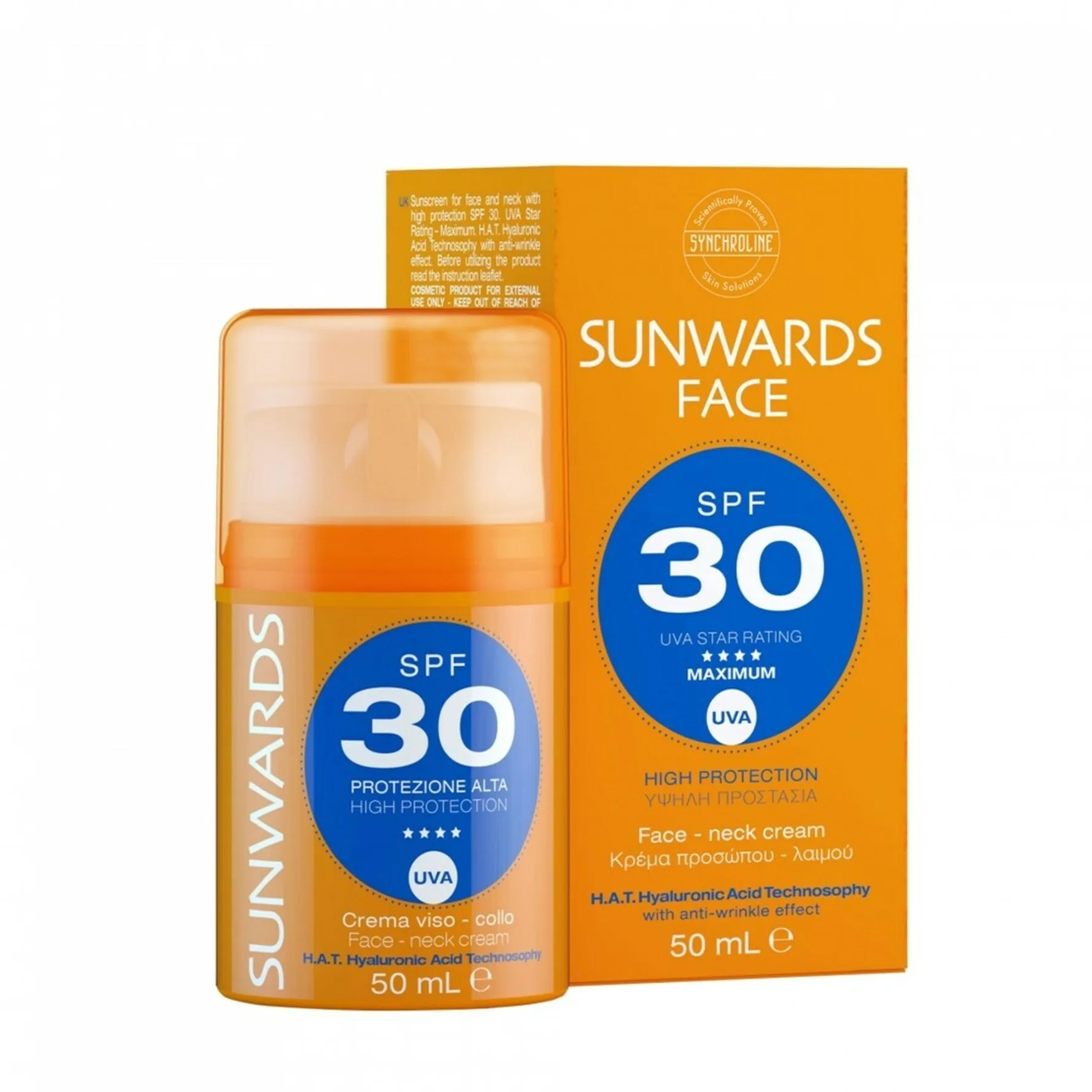 Synchroline Sunwards Face Spf 30 50 ml