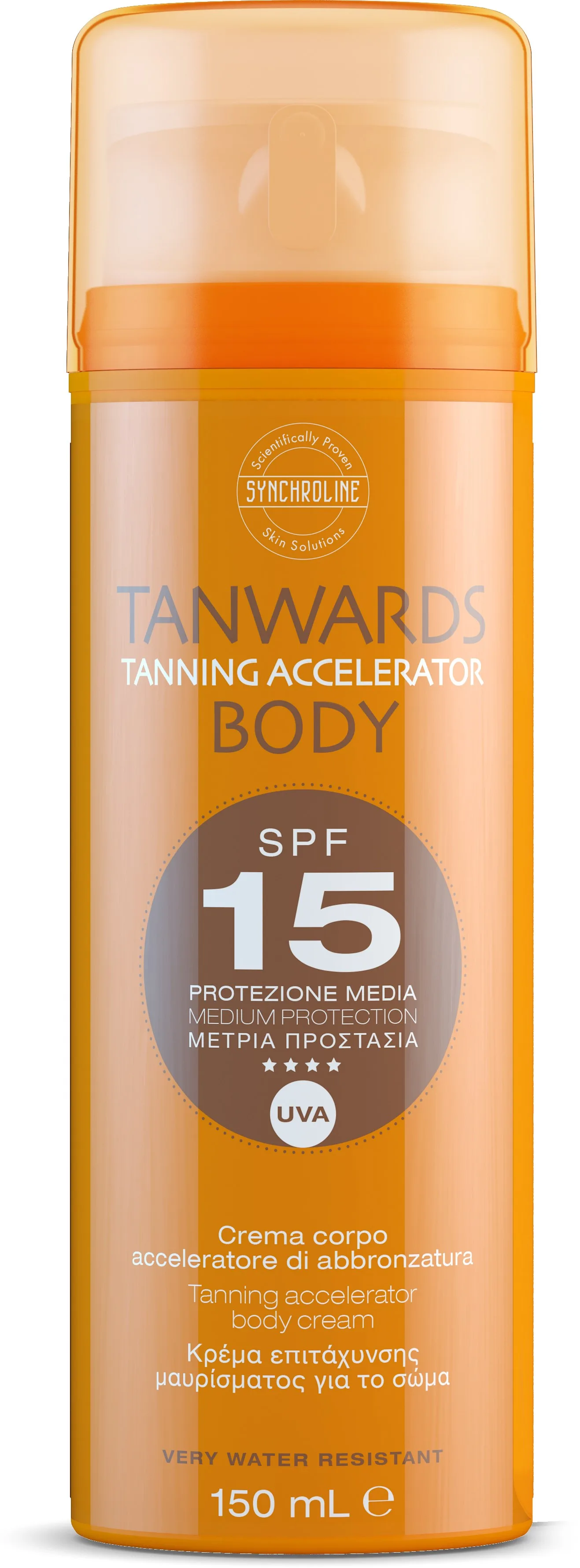 Tanwards Tanning Accelerator Body SPF15 150 ml