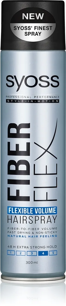 Syoss Fiber Flex Hårspray för hårvolym 300 ml