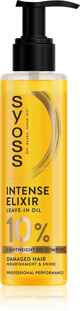 Syoss Intense Elixir Leave-in Oil Oliepleje Til skadet hår 100 ml