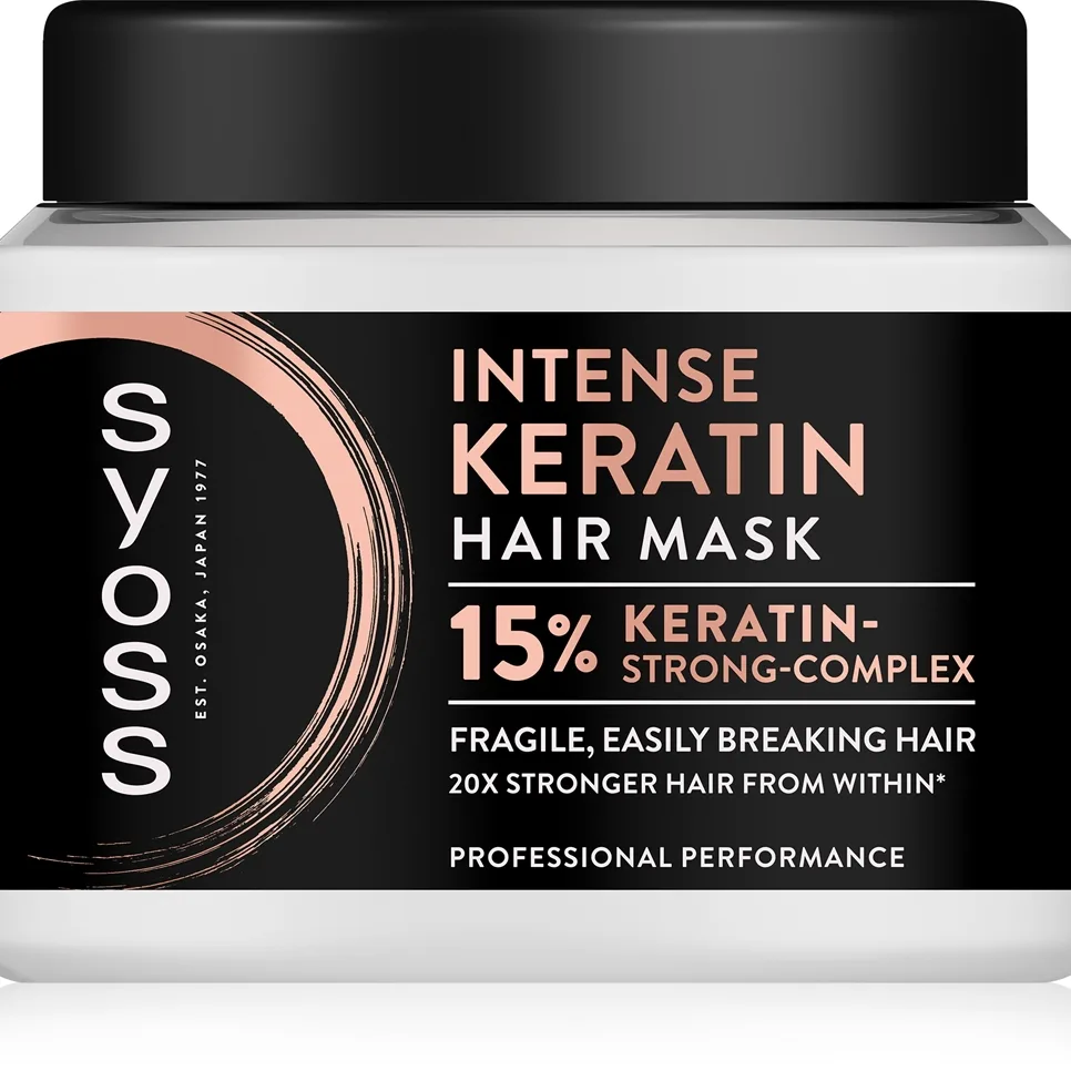 Syoss Intense Keratin intensiv hårinpackning Med keratin 400 ml