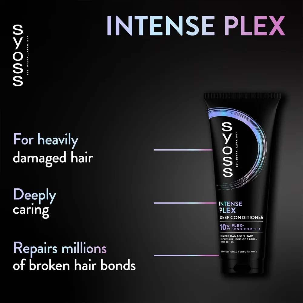 Syoss Intense Plex intensiivinen hoitoaine erittäin vaurioituneille hiuksille 250 ml
