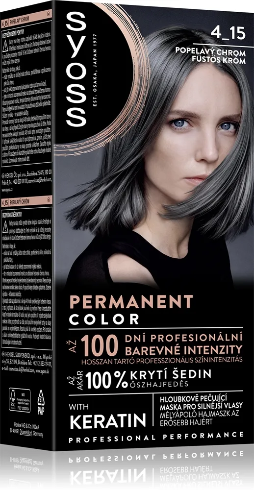 Syoss Permanent Color Permanent hårfarve Skygge 7_1 Natural Medium Blond 1 stk.