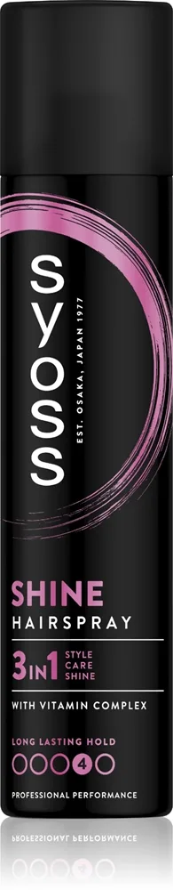 Syoss Shine Hårspray Til glans 300 ml