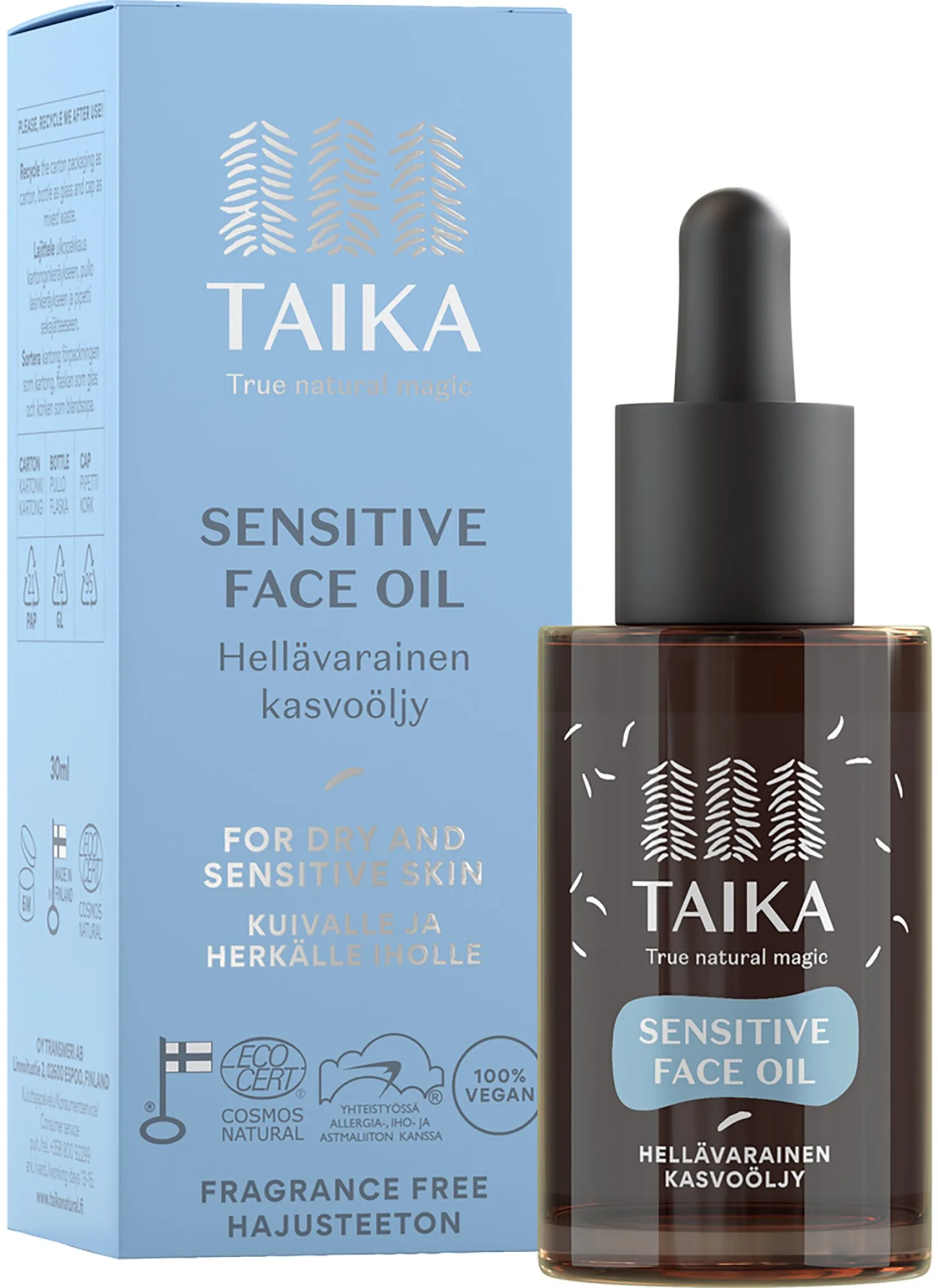 Taika Sensitive Facial Oil 30 ml