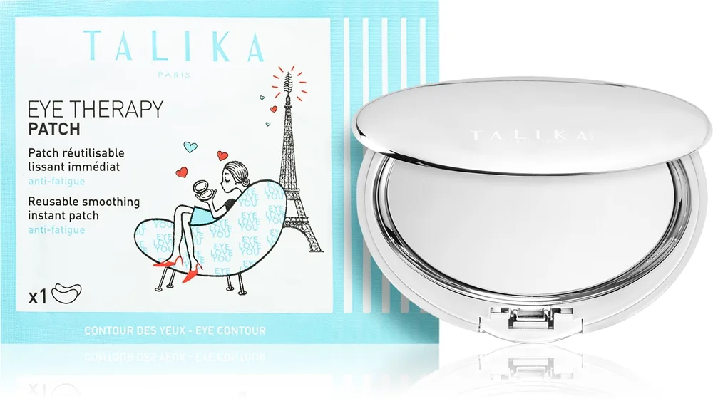 Talika Eye Therapy Patch Reusable Udglattende maske til øjenområdet Refill 6 stk.