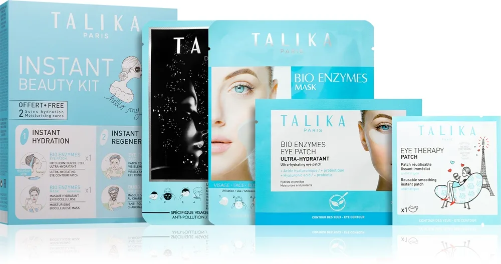 Talika Instant Beauty Kit Set för intensiv återfuktning