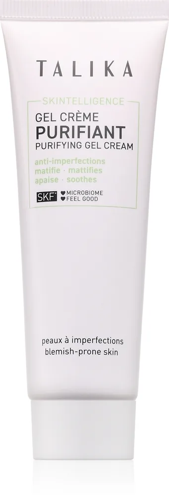 Talika Skintelligence Purifying Gel Cream Gelcreme Til hud med tendens til akne 50 ml