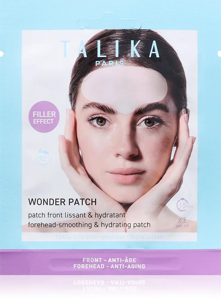 Talika Wonder Patch Forehead fastgörande sheetmask för ansiktskonturer 1 st.