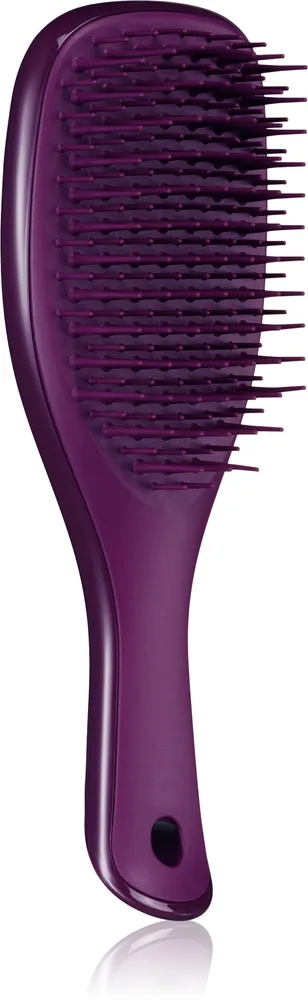 Tangle Teezer Mini Ultimate Detangler Midnight Plum Liten paddel-borste för vågigt och lockigt hår 1 st.