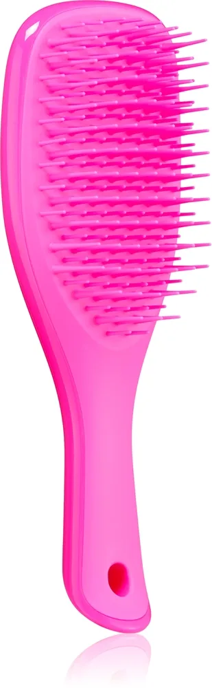 Tangle Teezer The Ultimate Detangler Mini Flad børste til alle hårtyper Runway Pink 1 stk.