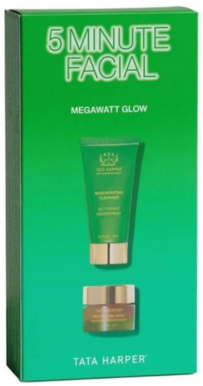 Tata Harper 5 Minute Facial Kit Megawatt Glow