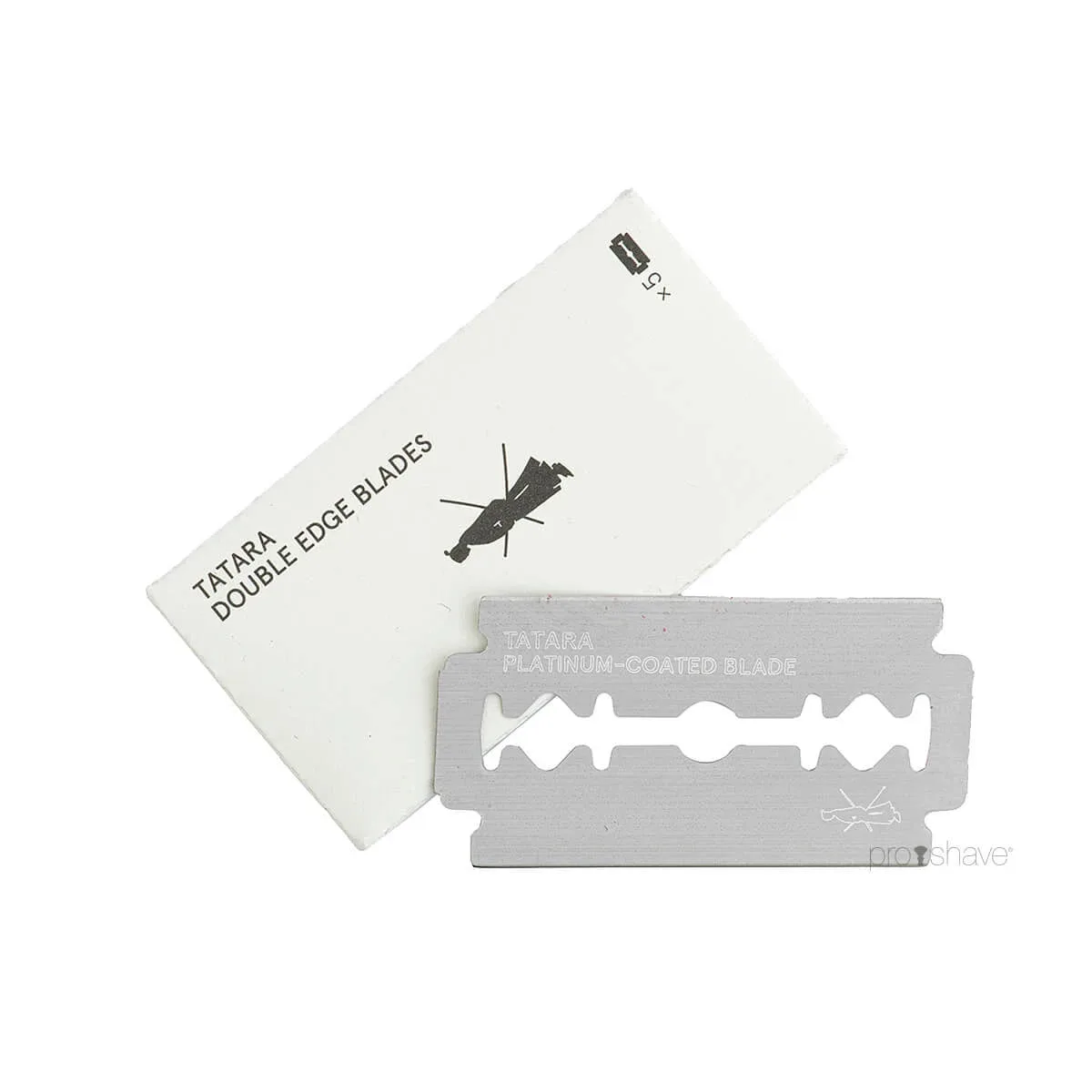 Tatara Razors Platinum DE-Barberblade, 2x5 stk. (10 stk.)