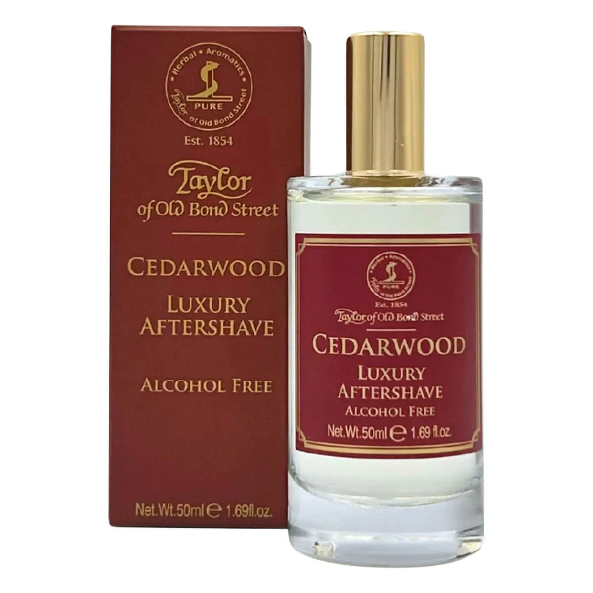 Taylor Of Old Bond Street Aftershave, Cedertræ, 50 ml.