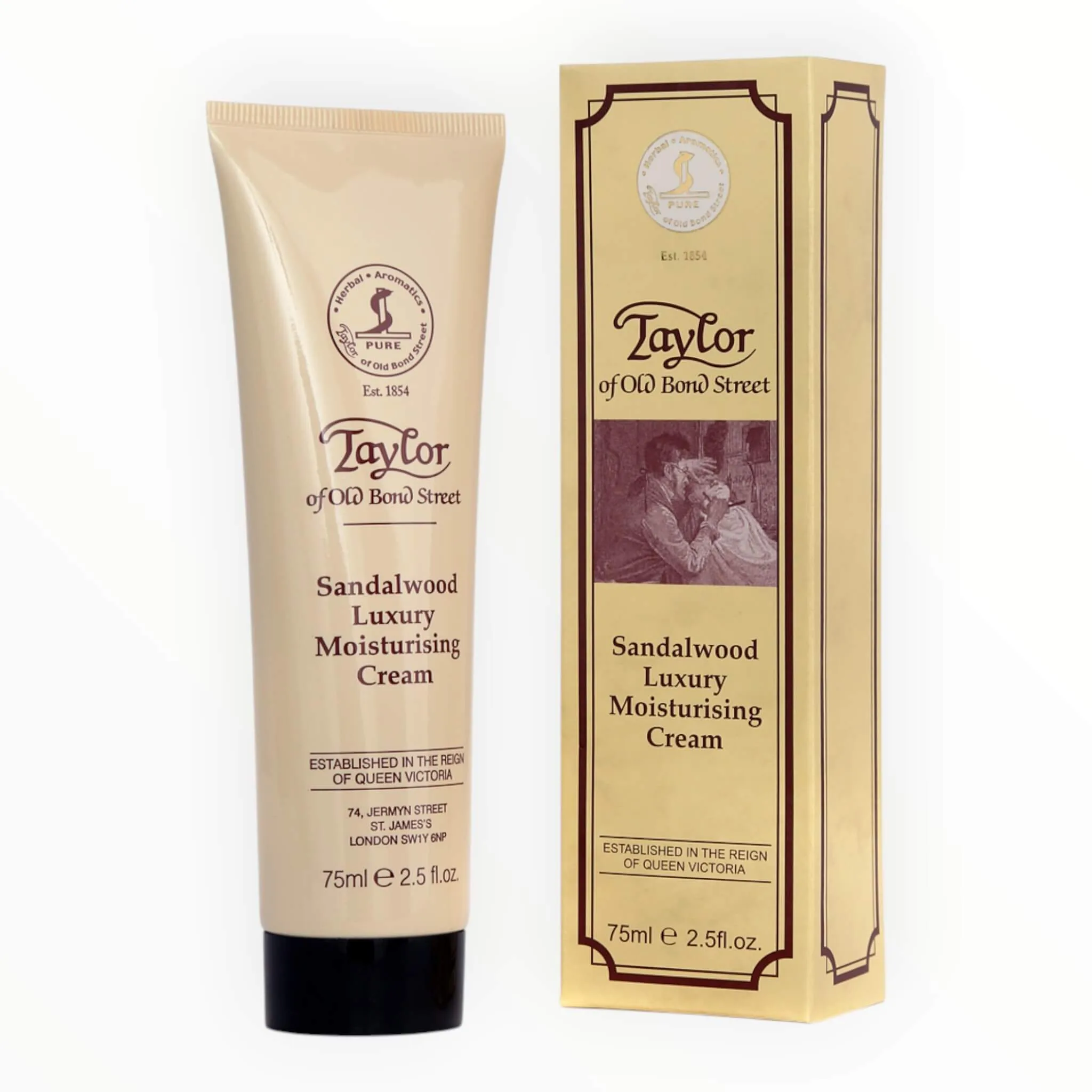 Taylor of Old Bond Street Sandeltræ Ansigtscreme (75 ml)