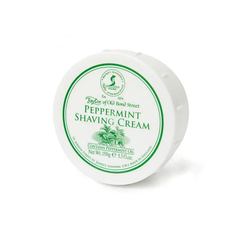 Taylor of Old Bond Street Barbercreme Pebermynte (150 g)