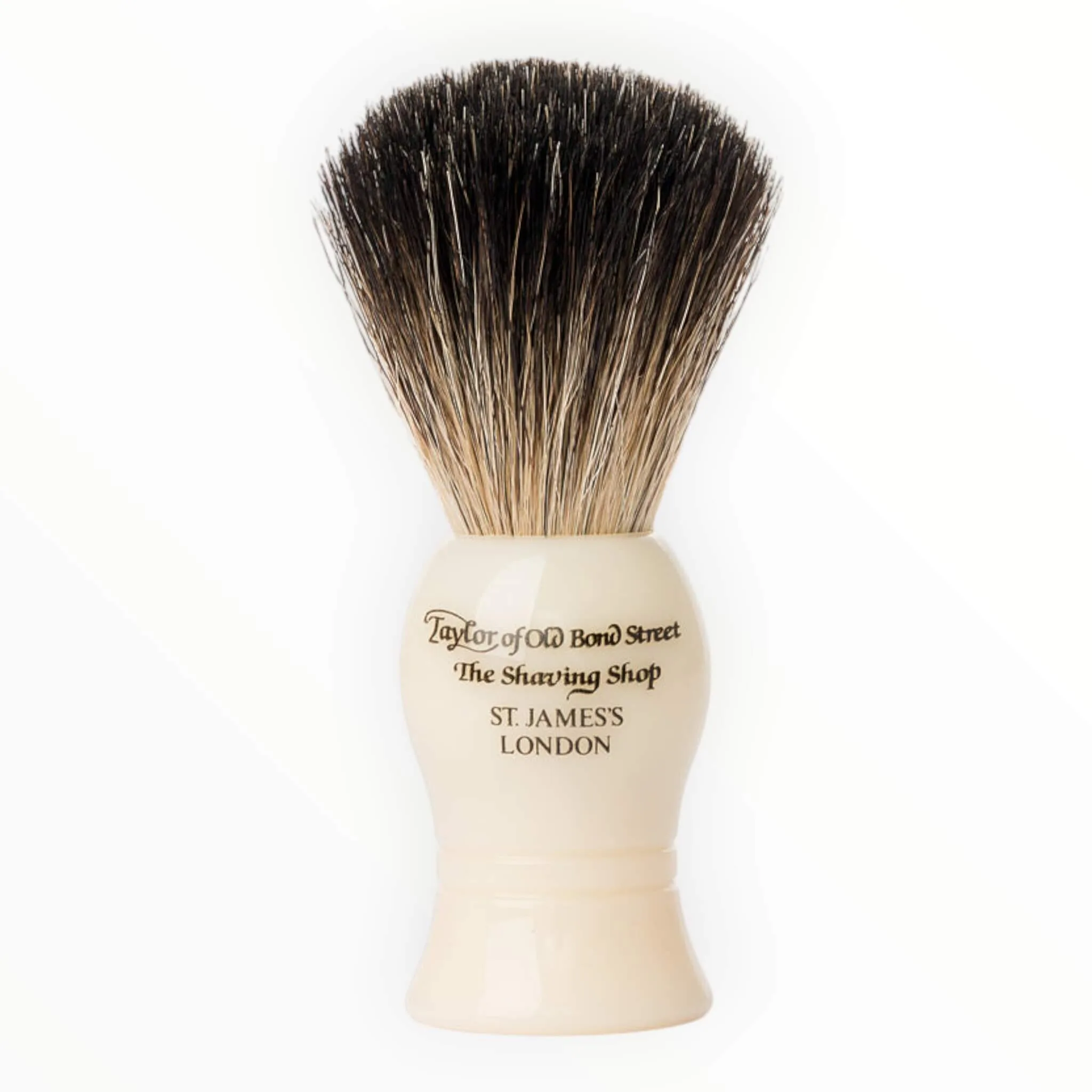 Taylor Of Old Bond Street Barberkost, Pure Badger, Starter, M, Ivory