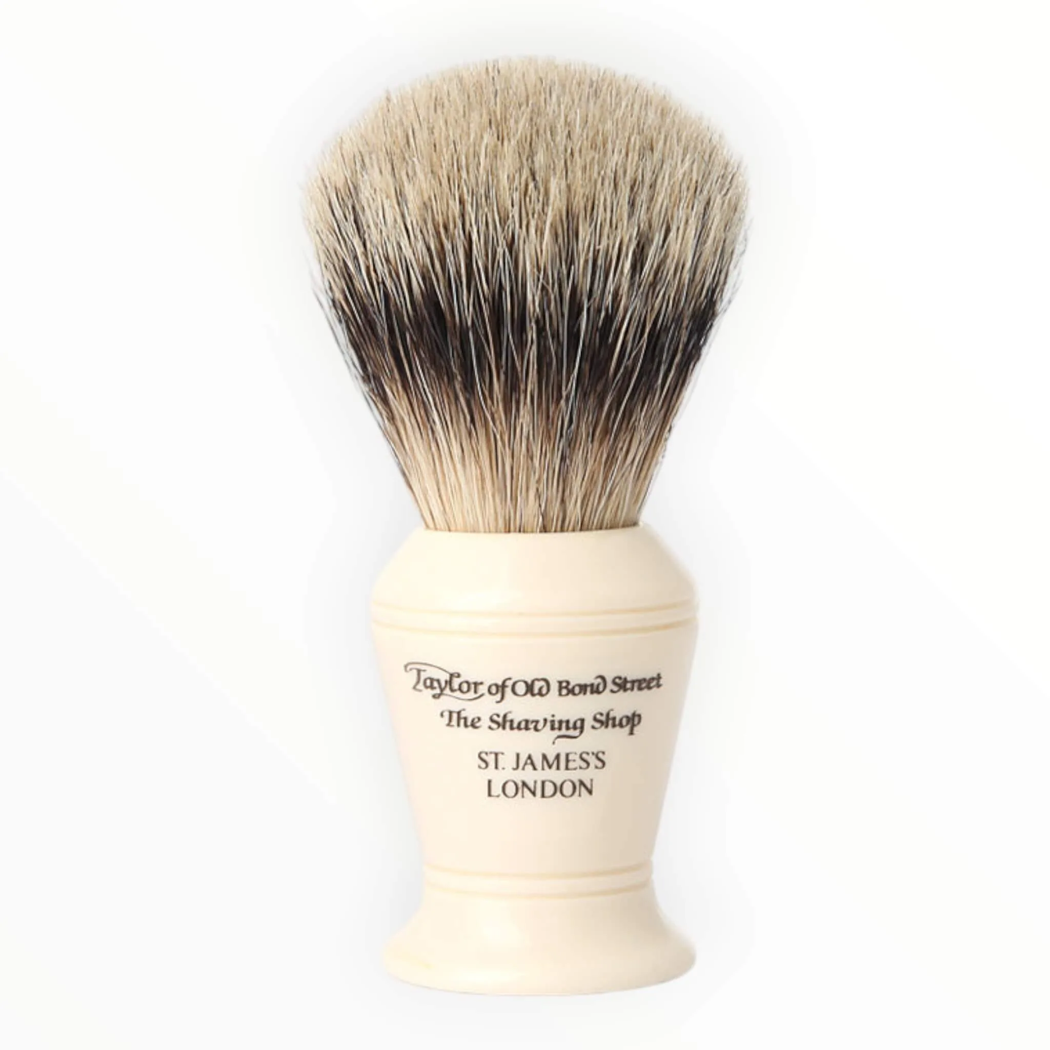 Taylor Of Old Bond Street Barberkost, Super Badger, 9 cm, 17 mm. knob, Ivory
